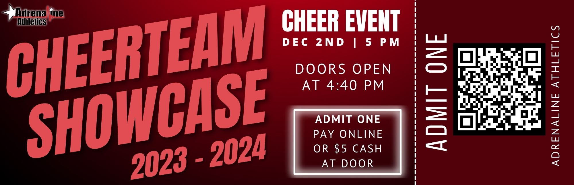 Red Modern Sport Event Ticket (1)