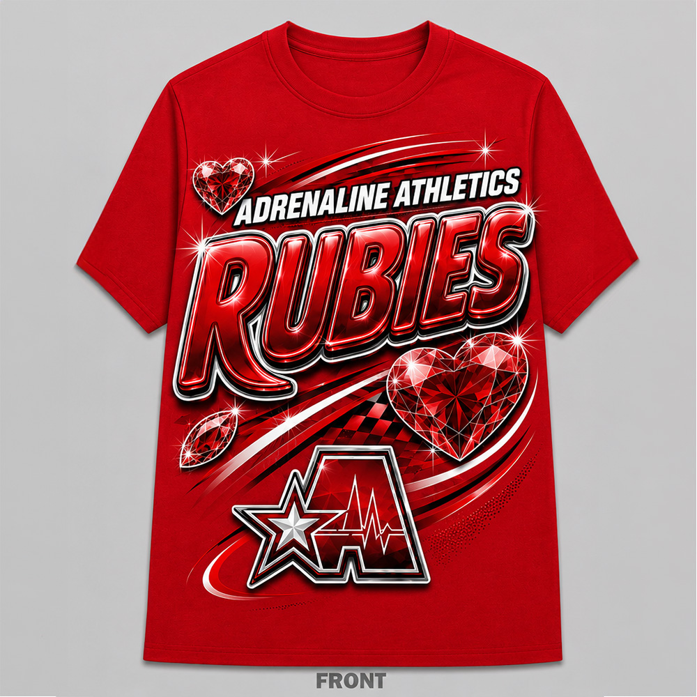 Adrenaline Athletics Rubies Team Shirt